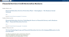 Desktop Screenshot of financialservicescreditrestorationbus.blogspot.com