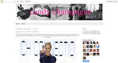 Desktop Screenshot of candychampagne.blogspot.com