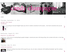 Tablet Screenshot of candychampagne.blogspot.com