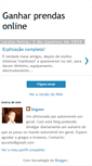 Mobile Screenshot of ganharprendas.blogspot.com