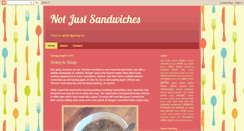 Desktop Screenshot of notjustsandwiches.blogspot.com