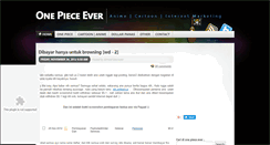Desktop Screenshot of onepiece-ever.blogspot.com