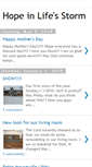 Mobile Screenshot of hopeinlifesstorm.blogspot.com