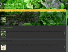 Tablet Screenshot of alittlebirdgardens.blogspot.com