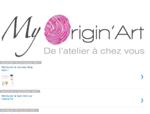 Tablet Screenshot of myoriginart.blogspot.com
