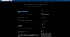 Desktop Screenshot of bleedintoonetim.blogspot.com