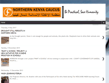 Tablet Screenshot of nkcaucus.blogspot.com