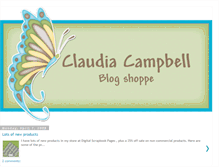 Tablet Screenshot of claudia-scraps.blogspot.com