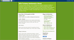 Desktop Screenshot of efaturismoambientalrural.blogspot.com