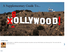 Tablet Screenshot of brandeisbollywood.blogspot.com