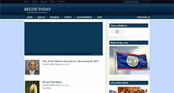Desktop Screenshot of belizetoday.blogspot.com