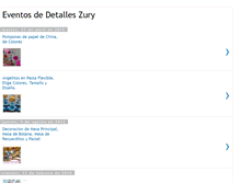 Tablet Screenshot of eventosdetalleszury.blogspot.com