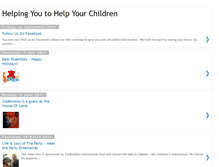 Tablet Screenshot of helpingyoutohelpyourchildren.blogspot.com