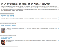 Tablet Screenshot of drmichaelbleyman.blogspot.com