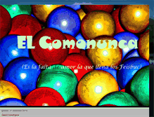 Tablet Screenshot of elcomonunca.blogspot.com