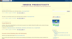 Desktop Screenshot of innovaprod.blogspot.com