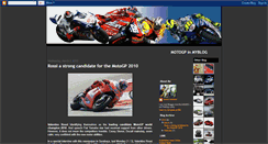 Desktop Screenshot of motogp-press.blogspot.com