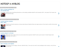 Tablet Screenshot of motogp-press.blogspot.com