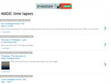 Tablet Screenshot of magictimelapse.blogspot.com