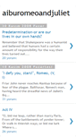 Mobile Screenshot of aiburomeoandjuliet.blogspot.com