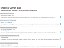 Tablet Screenshot of draconsgamerblog.blogspot.com