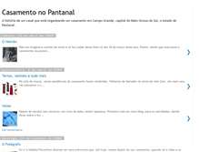 Tablet Screenshot of casamentonopantanal.blogspot.com