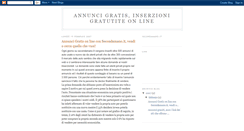 Desktop Screenshot of annuncigratis.blogspot.com