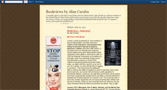 Desktop Screenshot of bookviewsbyalancaruba.blogspot.com