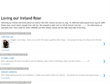 Tablet Screenshot of lovingourirelandrose.blogspot.com