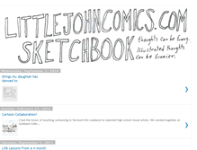 Tablet Screenshot of littlejohncomics.blogspot.com