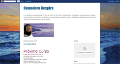 Desktop Screenshot of comodororespira.blogspot.com