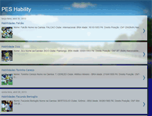 Tablet Screenshot of pes-hability.blogspot.com