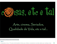 Tablet Screenshot of coisasetcetaldigo.blogspot.com