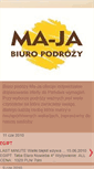 Mobile Screenshot of biuro-podrozy-ma-ja.blogspot.com