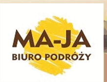 Tablet Screenshot of biuro-podrozy-ma-ja.blogspot.com