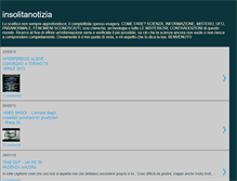 Tablet Screenshot of insolitanotizia.blogspot.com