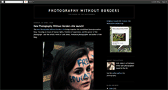 Desktop Screenshot of photographywithoutborders.blogspot.com