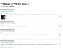 Tablet Screenshot of photographywithoutborders.blogspot.com