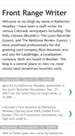Mobile Screenshot of frontrangewriter.blogspot.com