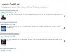 Tablet Screenshot of humblegratitude.blogspot.com