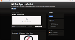 Desktop Screenshot of ncaasportsoutlet.blogspot.com