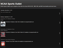 Tablet Screenshot of ncaasportsoutlet.blogspot.com