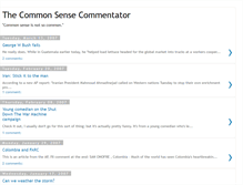 Tablet Screenshot of commonsensecommentator.blogspot.com