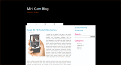 Desktop Screenshot of mini-cam.blogspot.com