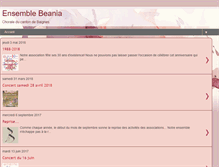 Tablet Screenshot of ensemble-beania.blogspot.com