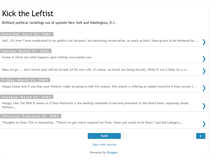 Tablet Screenshot of kicktheleftist.blogspot.com