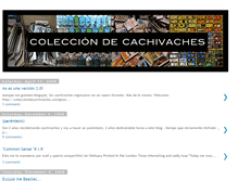 Tablet Screenshot of colecciondecachivaches.blogspot.com