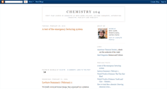 Desktop Screenshot of chemistry104.blogspot.com