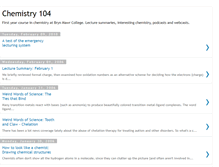 Tablet Screenshot of chemistry104.blogspot.com