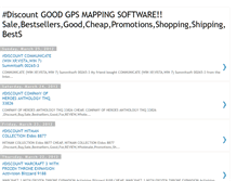 Tablet Screenshot of goodgpsmappingsoftware.blogspot.com